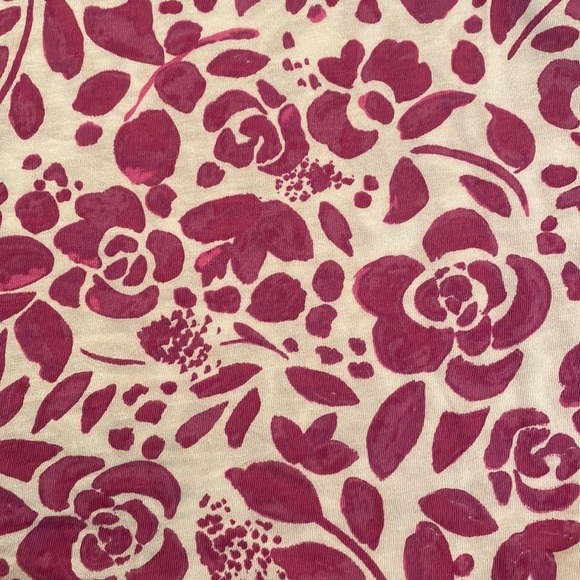 NWT Cosabella Holiday Print Pink Long Sleeve Top & Pant Pajama Set XL - Picture 6 of 9